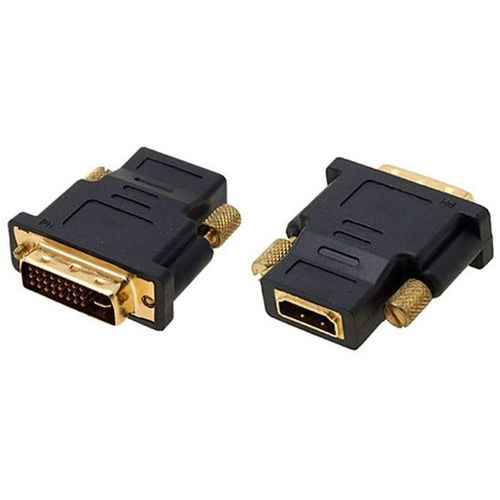 Linkom Adapter DVI (24+5) na HDMI (m/ž ) crni slika 1