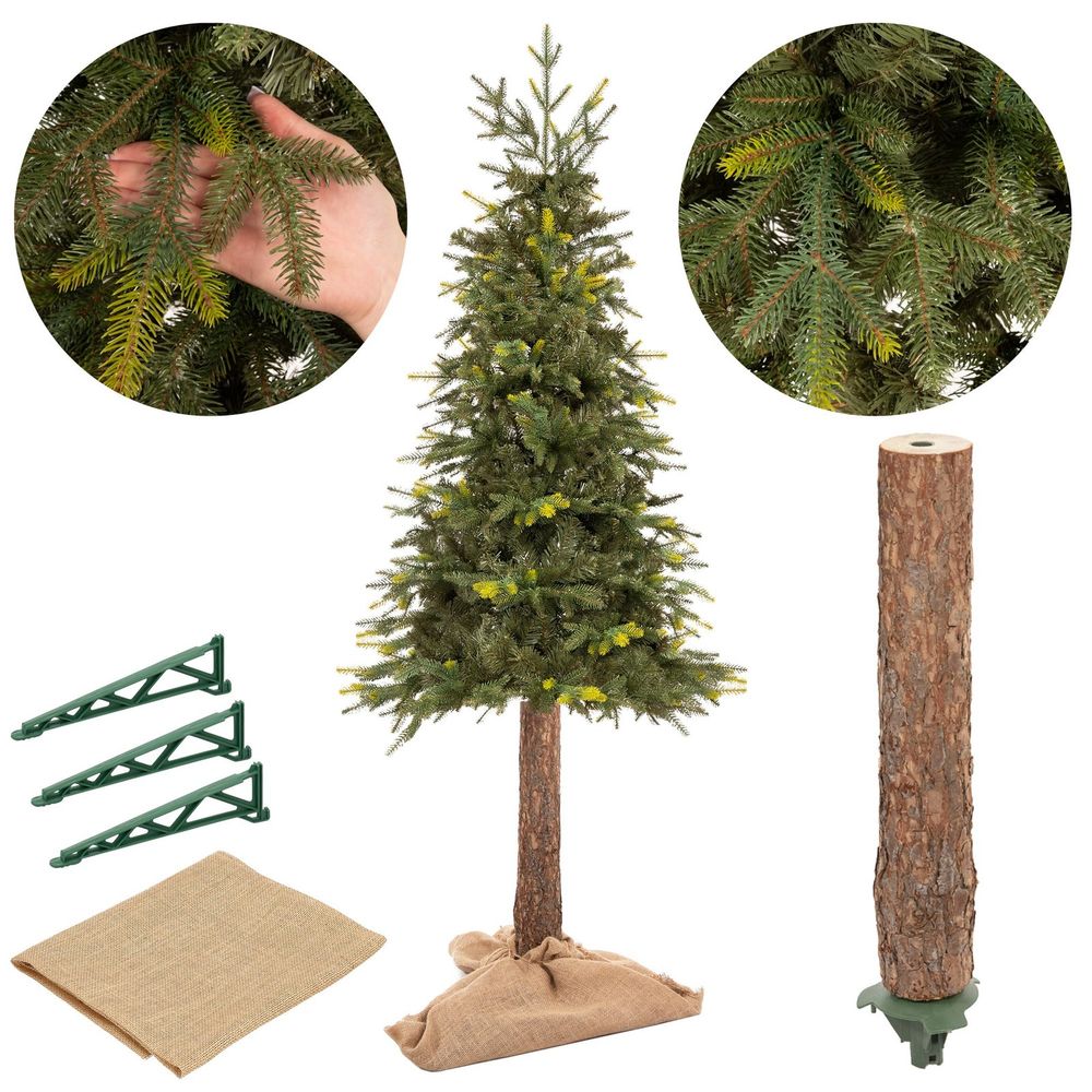 Ct0200 prirodna smreka na deblu 220 cm slika 5