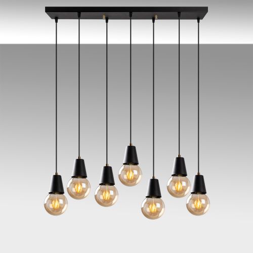 Fes - 6521 Black Chandelier slika 6