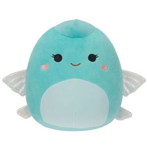 Squishmallows 20cm - bette - svijetlo tirkizna leteća riba