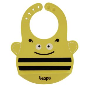 Zopa silikonski podbradak Bib - bee