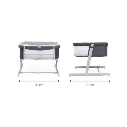 Chicco Kolevka Next 2 Me Twins, Magnet Grey slika 3