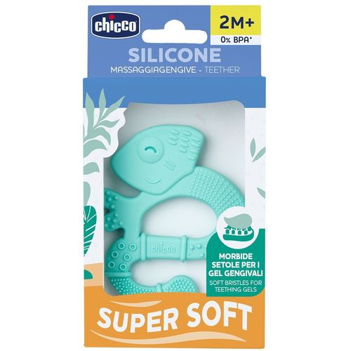 CHICCO grizalo silikon kameleon 2m+ mint 2811020 slika 4