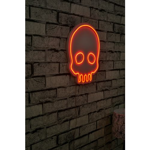 Wallity Ukrasna plastična LED rasvjeta, Skull - Red slika 11