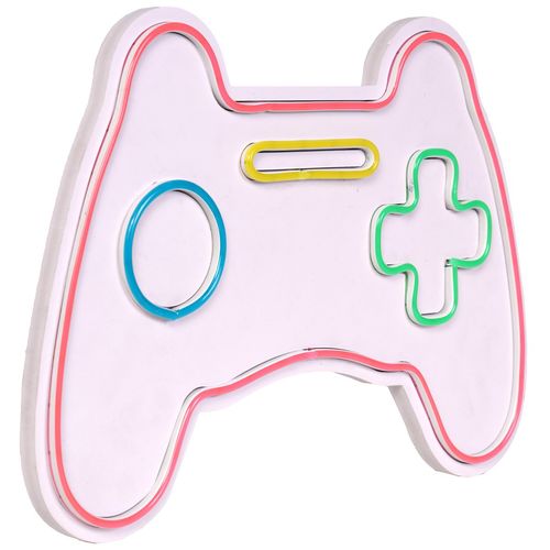 Wallity Ukrasna plastična LED rasvjeta, Play Station Gaming Controller - Pink slika 5