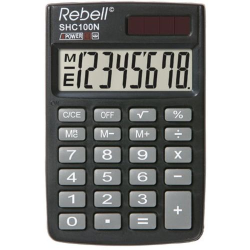 Kalkulator komercijalni Rebell SHC108 black slika 1