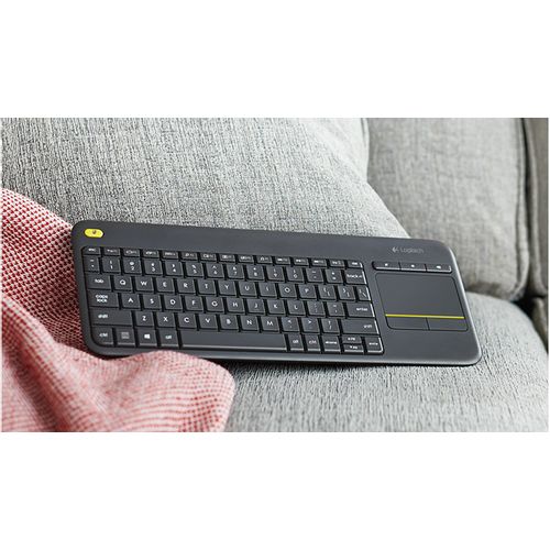 Logitech K400 Plus Wireless Touch Keyboard Black YU slika 3