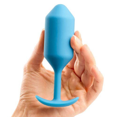 Analni čep B-Vibe - Snug Plug 3, svijetlo plavi slika 5