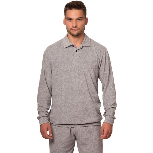 Muška frotir pidžama s kragnom slika 3
