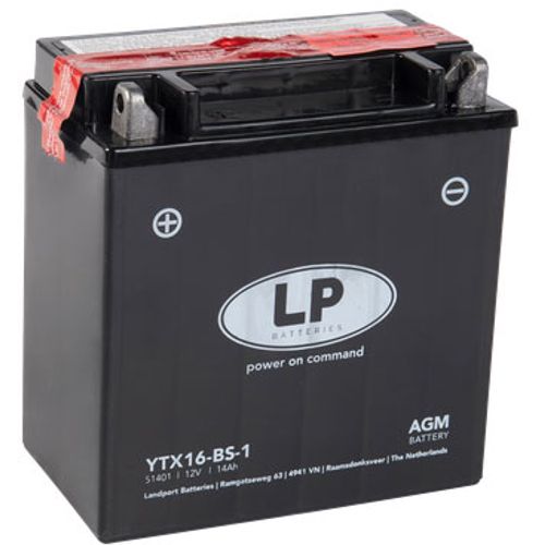 LANDPORT Akumulator za motor YTX16-BS slika 1