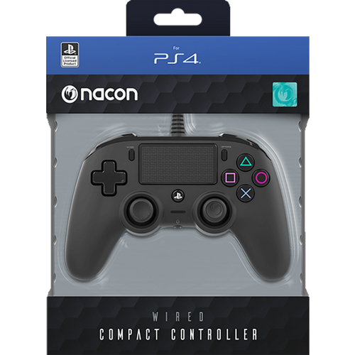 Nacon Žični kontroler PlayStation 4, crna - Nacon Wired PS4 Controler, Black slika 2