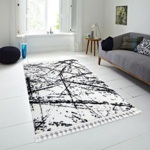 Conceptum Hypnose Tepih SAFARI, dimenzije: 150*230 cm, Safari - Black, White