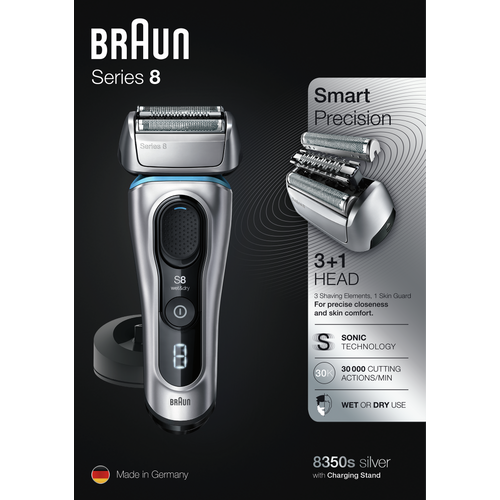 Braun brijaći aparat 8350s srebrni slika 9