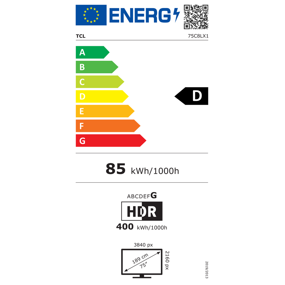 TCL televizor SQD Mini-LED 75C8L, Google TV slika 2