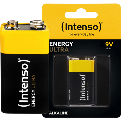 (Intenso) Baterija alkalna, 6LR61, 9 V, blister 1 komad - 6LR61 / 9V slika 2