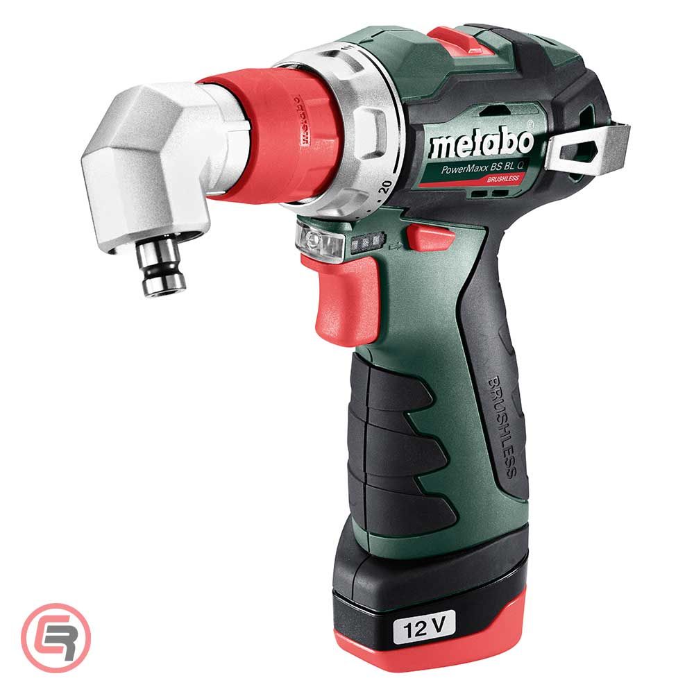 Metabo Bušilica-Odvijač Aku PowerMaxx BS BL Q 12V 2xAKU (2,0Ah) LC 40 + Kofer – 601749500 slika 7