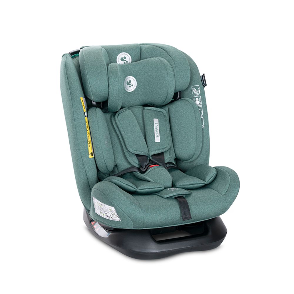 Lorelli Autosjedalica Scorpius i-Size 40-150cm, Green Pine slika 1