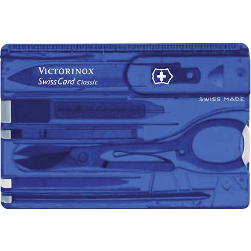 Victorinox SwissCard 0.7122.T2 komplet džepnog alata  Broj funkcija 10 safir  slika 2