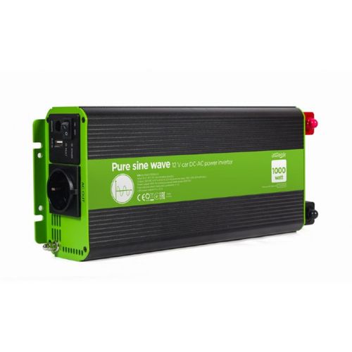 Pretvarač napona Energenie EG-PWC-PS1000-01 12V-220V 1000W/USB/auto priključak slika 1