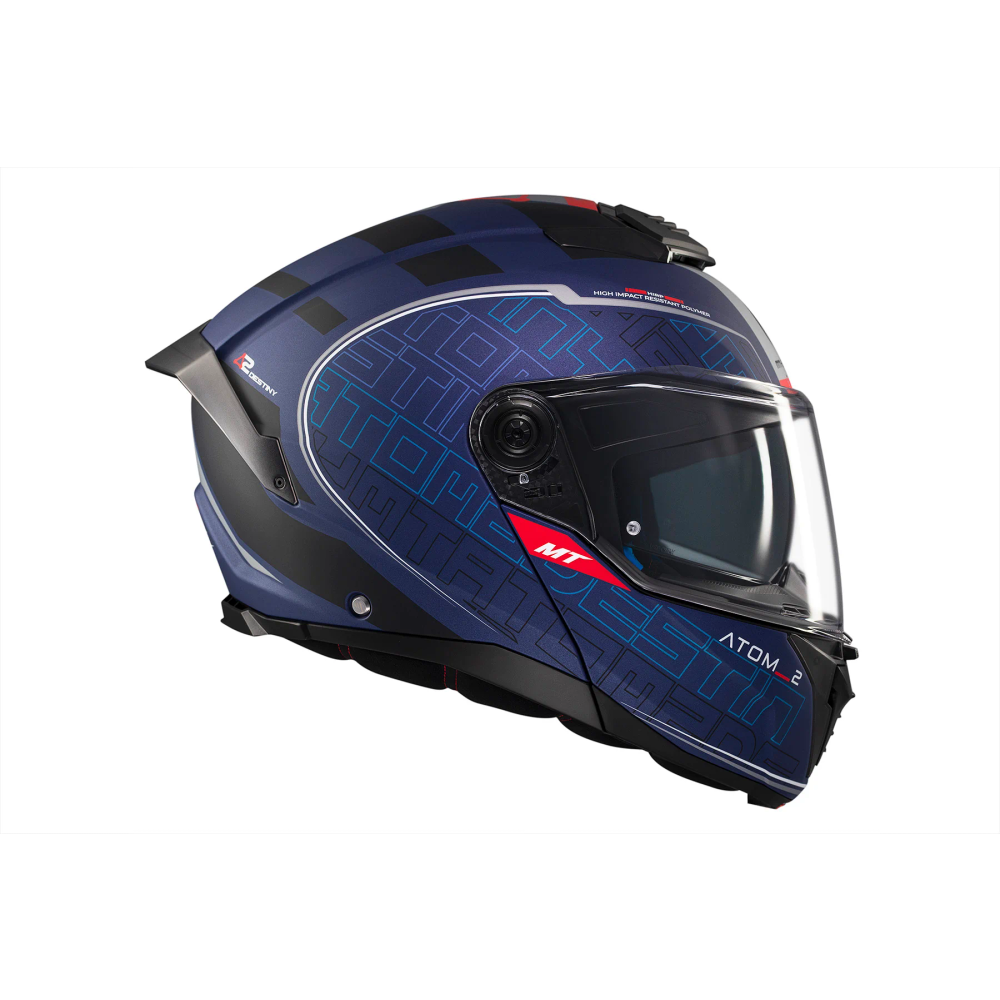 MT Helmets Atom 2 SV Destiny C7 Matt slika 2