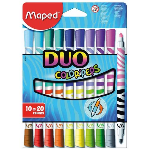 Flomasteri školski Maped Color'Peps Duo 10/1 slika 2