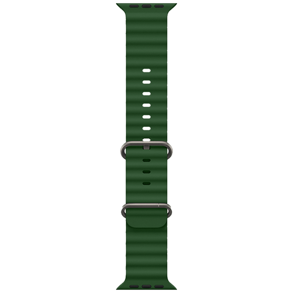 hoco. Silikonski remen za iWatch, 42/44/45/49mm, zelena - iWatch WA12 Alfa slika 1