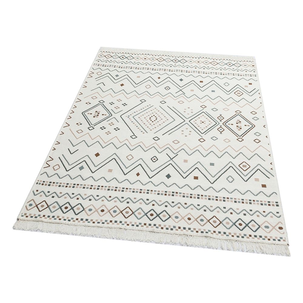 Elegantni Bež-Plavi Mink Tepih (160 x 230 cm) slika 3