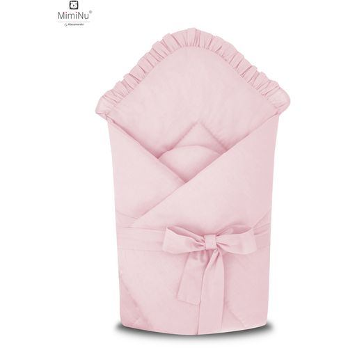 MimiNu jastuk/ dekica za novorođenče Royal Puder Roza slika 1