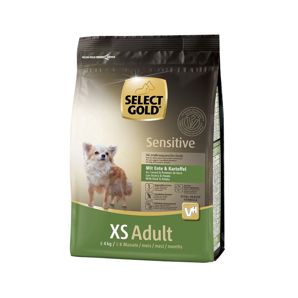 Select Gold Sensitive Senior XS patka i krumpir 1 kg slika 1