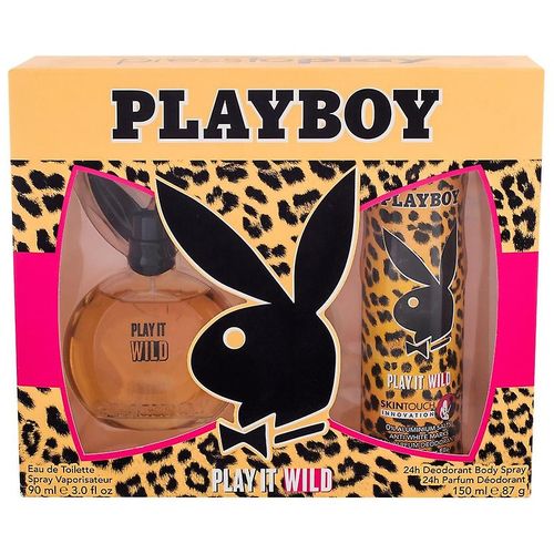 Playboy Play It Wild for Her EDT 90 ml + DEO VAPO 150 ml  slika 1