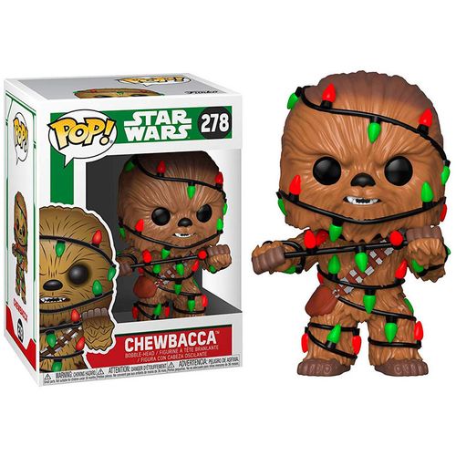 POP figure Star Wars Holiday Chewie with Lights slika 2