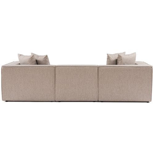 Sora 3 - Sand Beige Sand Beige 3-Seat Sofa slika 7