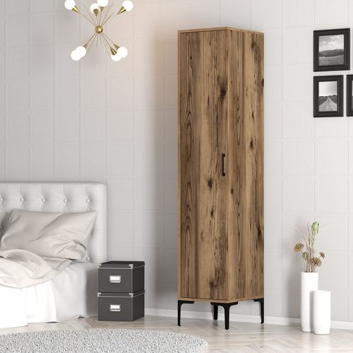 Kumsal S - Walnut Walnut Wardrobe slika 5