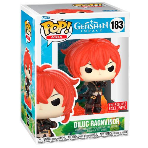 Funko POP Figura Genshin Impact 2: Diluc Ragnvindr slika 1