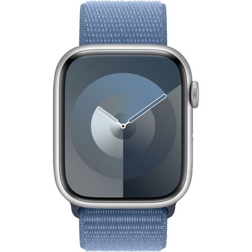 Apple Watch S9 GPS 45mm Silver with Winter Blue Sport Loop slika 2