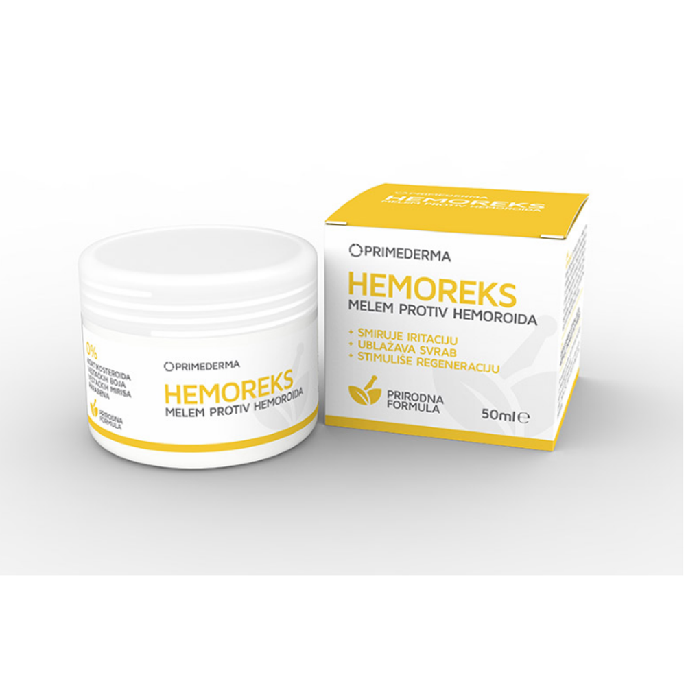 PRIMEDERMA HEMOREKS MELEM A 50 ML slika 2
