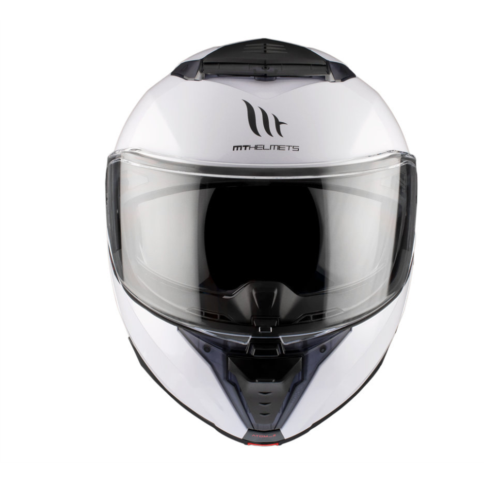 MT Helmets Atom 2 SV Solid A0 Gloss White slika 6