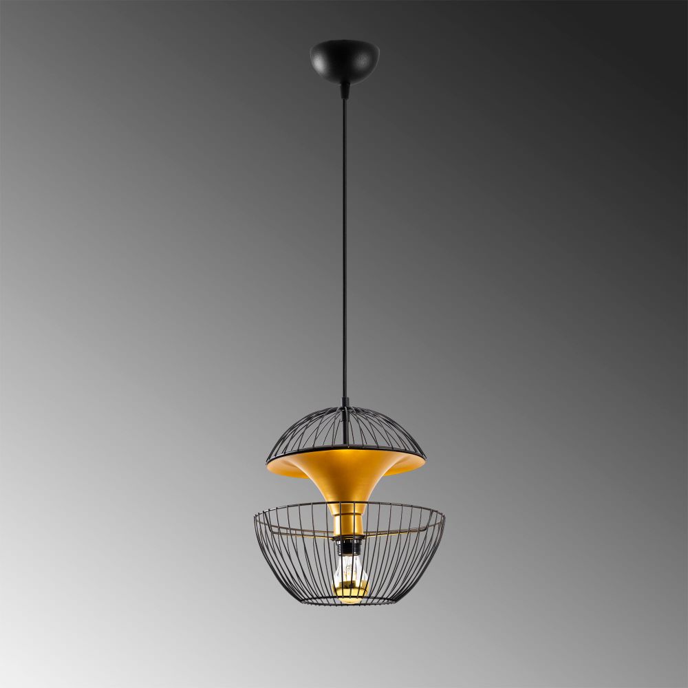 Luster Telmander 11440 - Crno-Zlatni slika 4