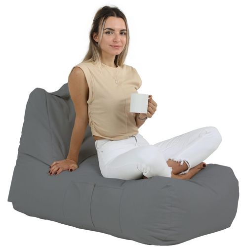 Atelier Del Sofa Vreća za sjedenje, Trendy Comfort Bed Pouf - Fume slika 7