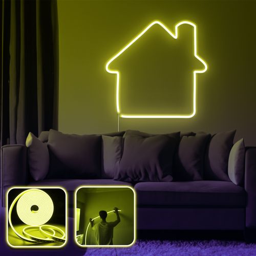 Home - Medium - Yellow Yellow Decorative Wall Led Lighting slika 1