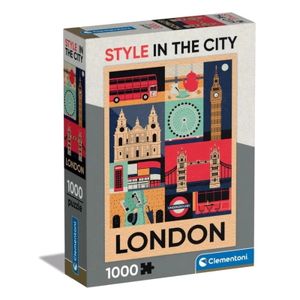 Clementoni Puzzle CL39844 Style In The City London 1000kom