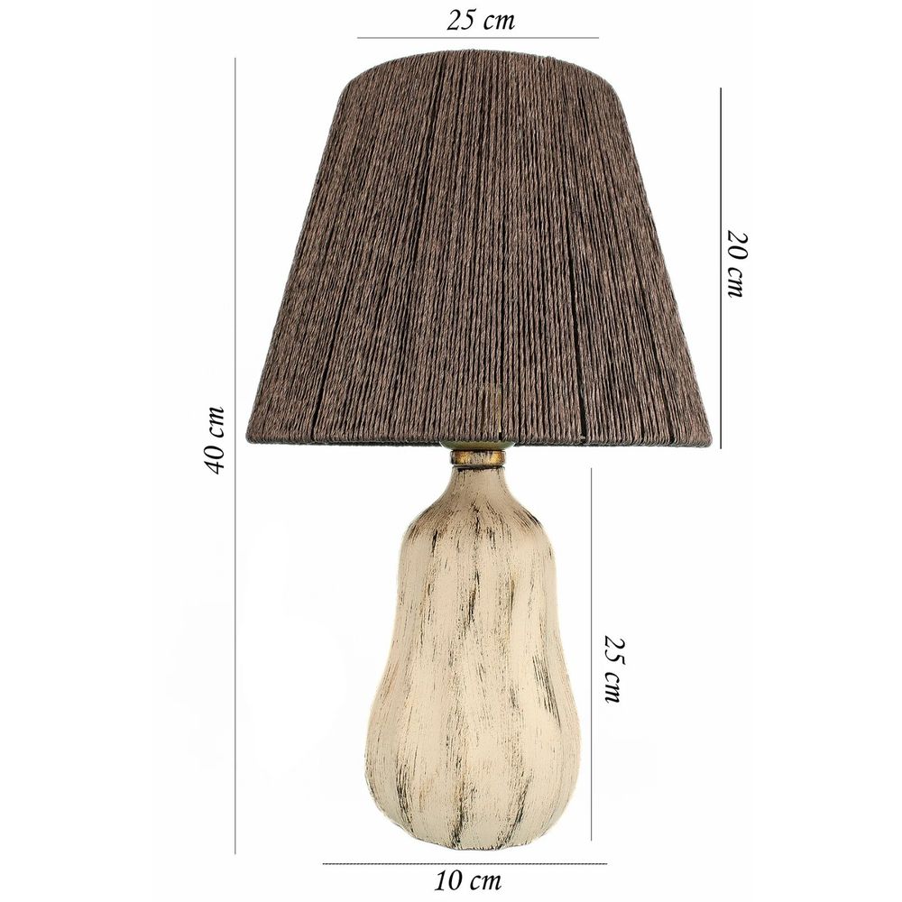 YL676 Siva Stolna Lampa slika 3