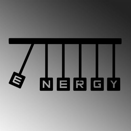 Wallity Metalna zidna dekoracija, Energy slika 4