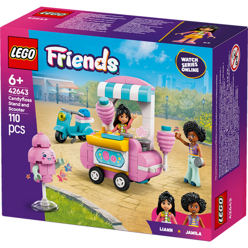 LEGO® FRIENDS 42643 Štand sa šećernom vunom i skuter slika 2