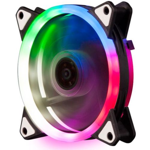 NaviaTec PC Case Fan 120mm, Colorful LED slika 1