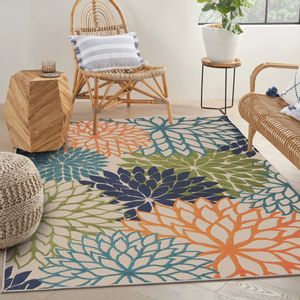 Woopamuk266 Multicolor Rug (100 x 150)