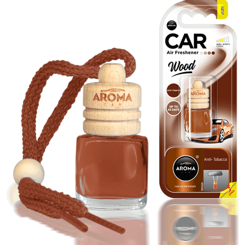 Aroma Car Miris za auto WOOD 6ml ANTI TABACCO slika 1