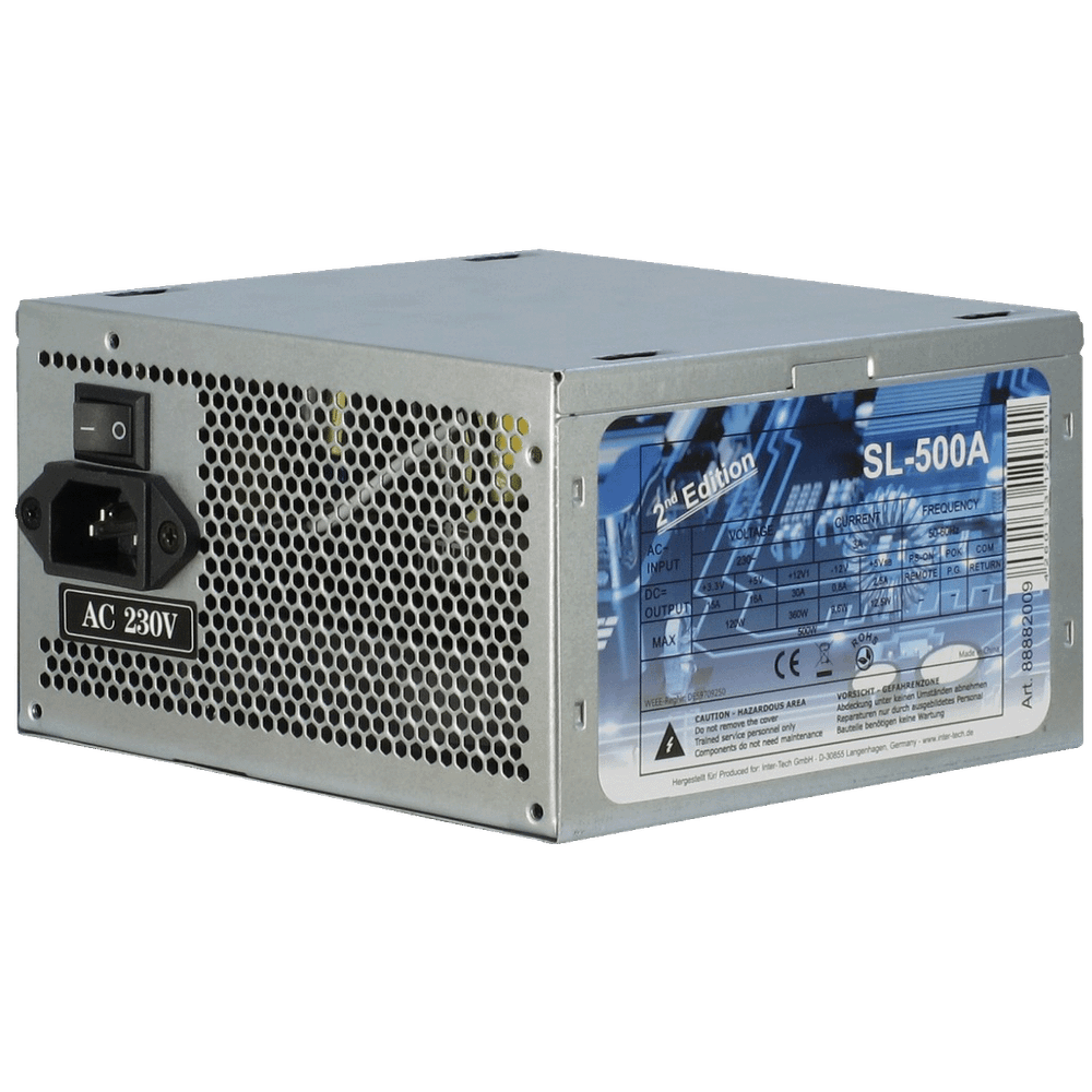 Inter-Tech Napojna jednica za PC, ATX, 500W - SL-500W slika 1
