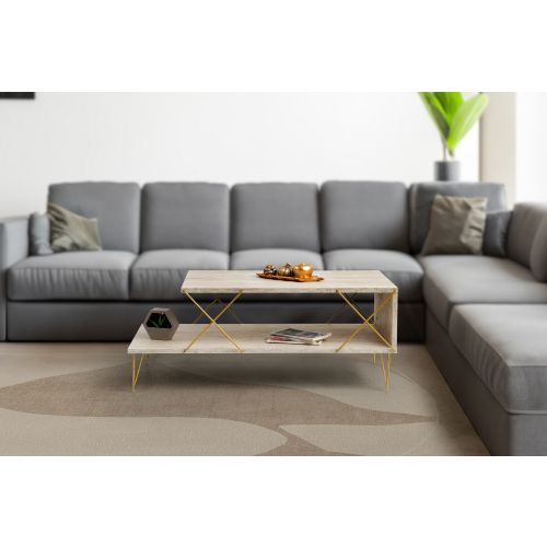 Loire - Gold, Marble Gold
Marble Coffee Table slika 2