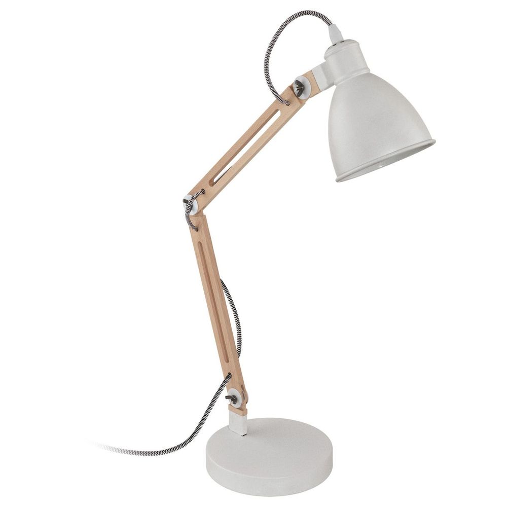 Eglo Torona 1 Stolna Lampa - E14, Drvo/Bijela slika 1